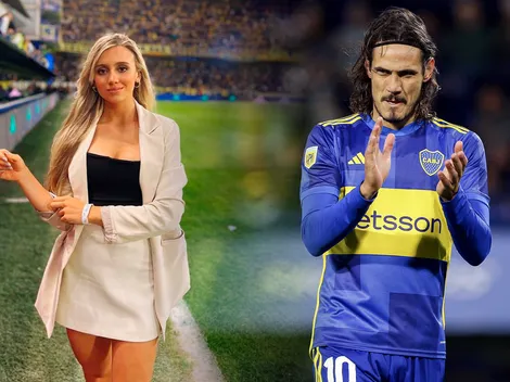 Morena Beltrán le tuvo que pedir perdón a Cavani tras el partido de Boca: el motivo