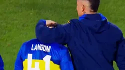 VIDEO | El desgarrador llanto de Langoni tras el triunfo de Boca: ¿Volvió a lesionarse?