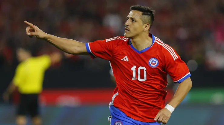 Alexis Sánchez en el seleccionado chileno.