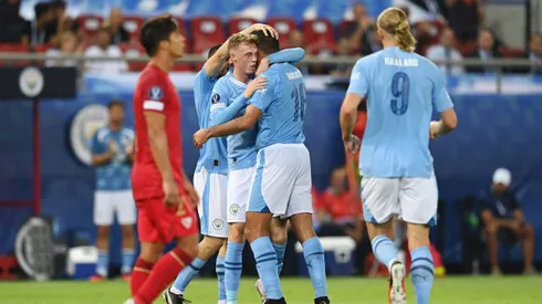 Manchester City, uno de los más laureados de la noche en París.