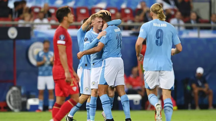 Manchester City, uno de los más laureados de la noche en París.