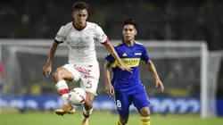 Santiago Hezze en acción.