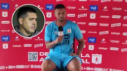 Edwin Cardona se acordó de Riquelme: "Tenemos una relación de amigos"