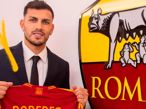 Paredes le pidió permiso a De Rossi y usará la 16 de la Roma