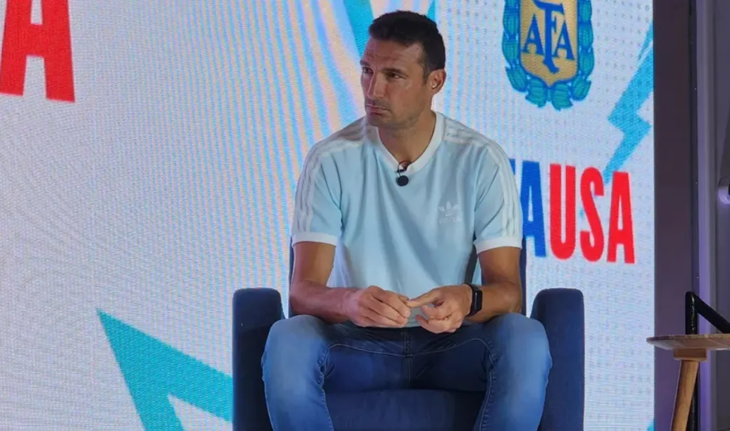 Lionel Scaloni, presente en el evento. (Foto: Nacho Martin Films)