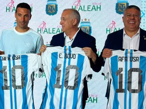 Con la presencia de Scaloni y Tapia, AFA presentó su proyecto de expansión en Estados Unidos