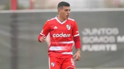 Carlos Airala con los colores de River.