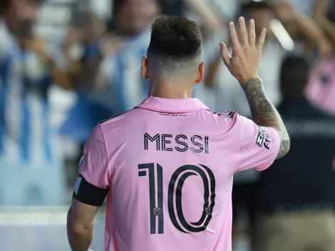 Por primera vez desde que llegó a Inter Miami, Messi no ganó el premio al jugador del partido