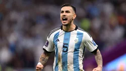 Leandro Paredes, campeón del mundo con la Selección Argentina (Getty Images).