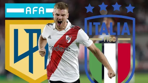 ¿Argentina o Italia? Lucas Beltrán ya empezó a decantar una postura