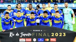 El once de Boca que salió a jugar contra Nacional, con Pol Fernández.