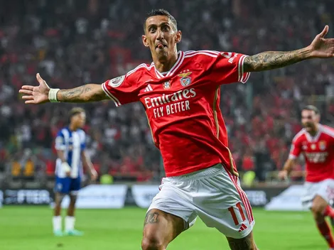 VIDEO | Di María clavó un golazo en la final de la Supercopa con Benfica