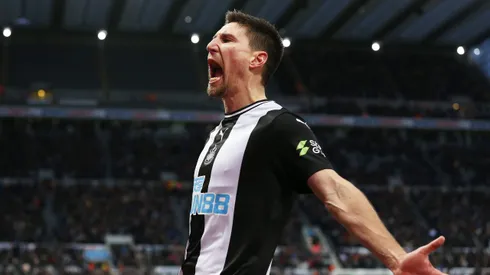 Federico Fernández en Newcastle United.