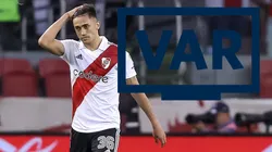 La cámara que uso el VAR para anular el penal de Solari