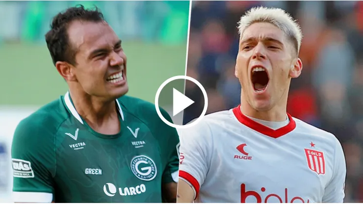 Goiás vs. Estudiantes por la Copa Sudamericana.