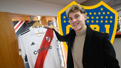 Colidio y un gesto que no le gustará a los hinchas del Xeneize.