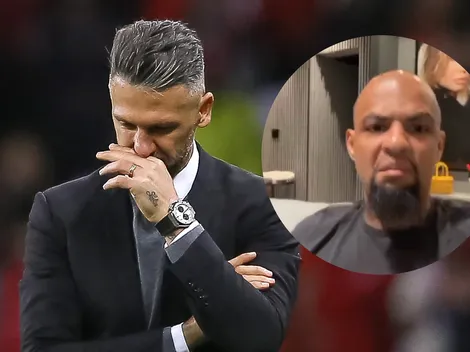 Felipe Melo se burló de River tras la eliminación en la Copa Libertadores (VIDEO)