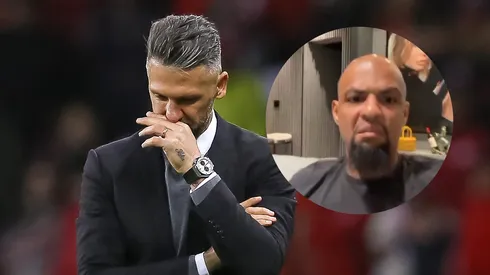 Felipe Melo se burló de River tras la eliminación en la Copa Libertadores (VIDEO)