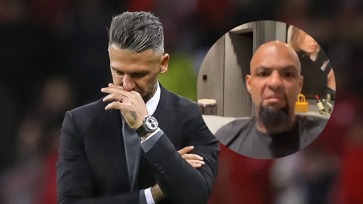 Felipe Melo se burló de River tras la eliminación en la Copa Libertadores (VIDEO)