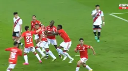 Gabriel Mercado puso el 1-0.