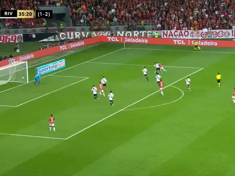 VIDEO | ¿No fue penal? La gran polémica que se dio en Inter – River e hizo enojar a Coudet