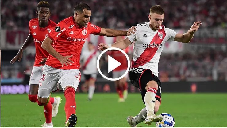 Inter vs. River por la Copa Libertadores.