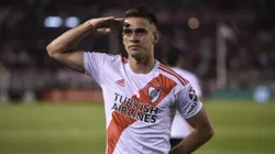 El clásico festejo de Rafael Santos Borré.