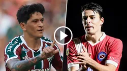 Fluminense vs. Argentinos por la Copa Libertadores.