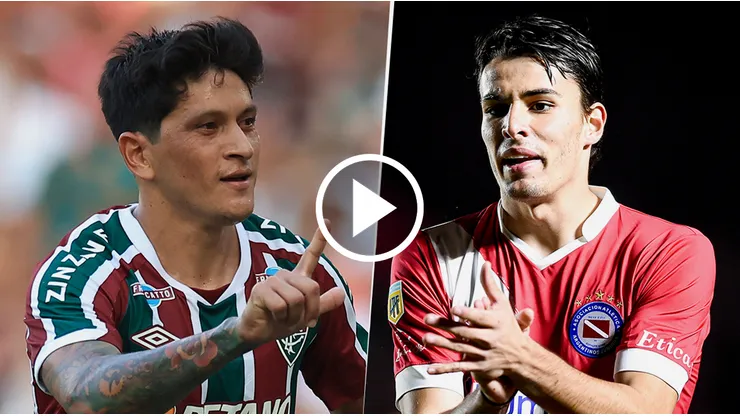 Fluminense vs. Argentinos por la Copa Libertadores.