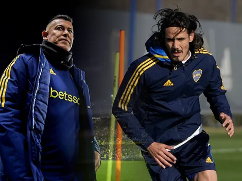 Cavani, titular para el duelo entre Boca y Nacional