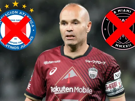 Ni en Argentinos ni con Messi: el exótico destino en el que finalmente jugará Andrés Iniesta