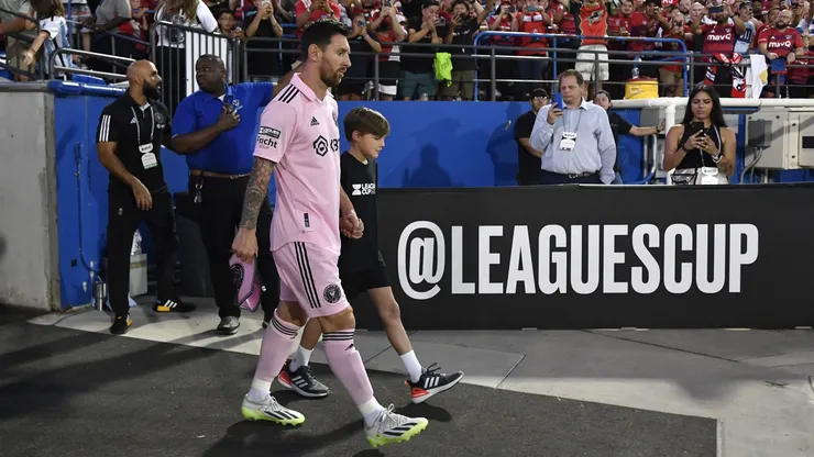Lionel Messi va por el título en la Leagues Cup.