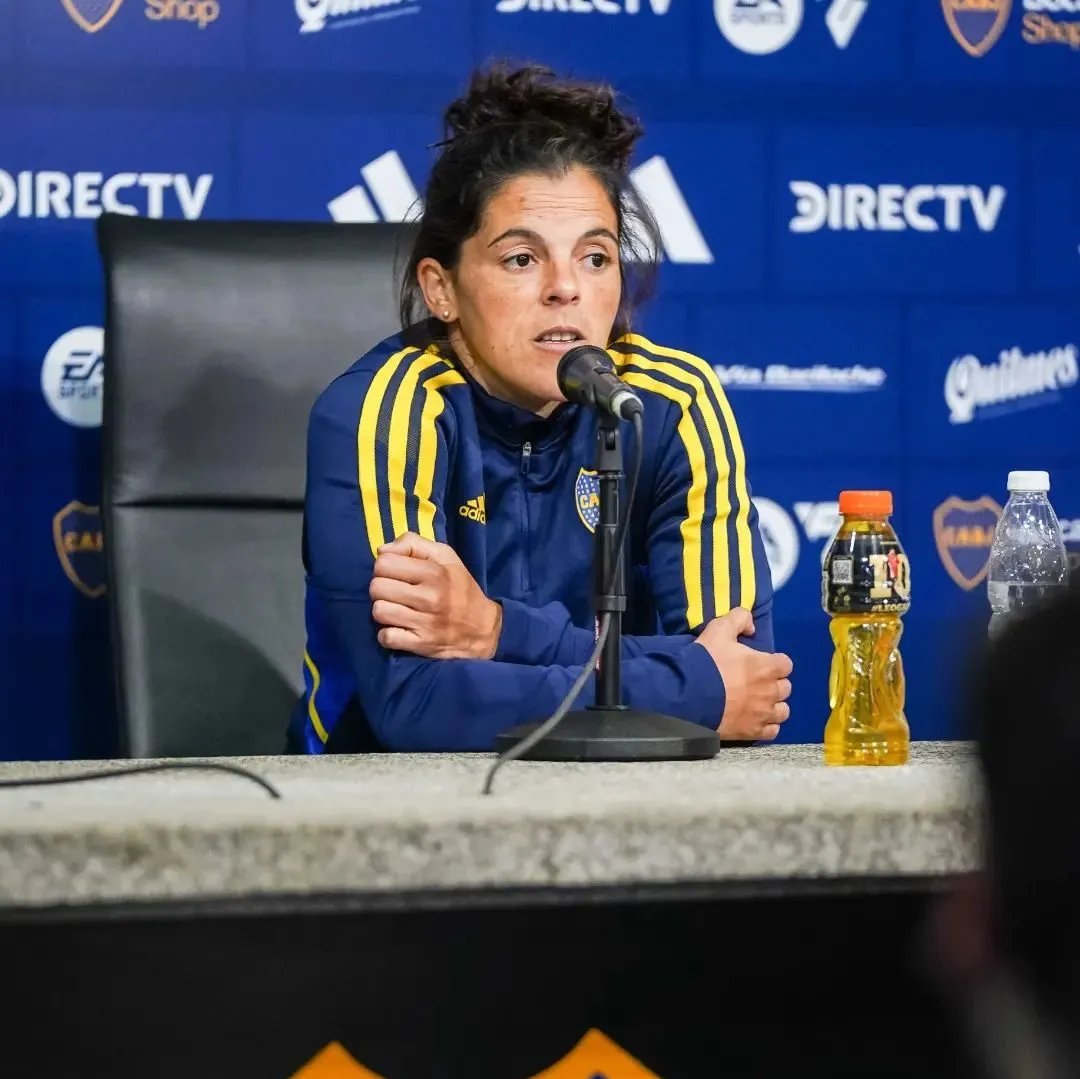 Florencia Quiñones, DT de Boca. PRENSA BOCA.