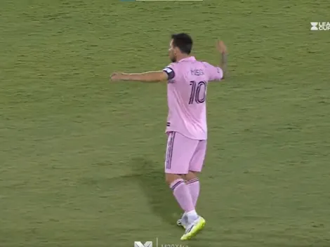 VIDEO | Se enojó: ASÍ reaccionó Messi con sus compañeros tras el gol de FC Dallas