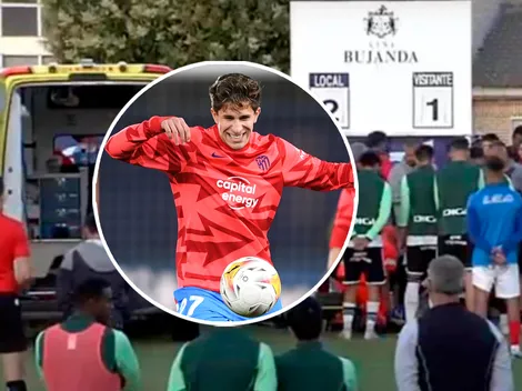 (VIDEO) La impactante fractura que sufrió el hijo del Cholo Simeone en España