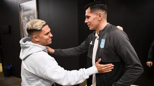 El particular pedido de Gago a Juanfer Quintero tras su llegada a Racing