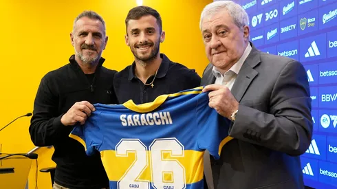 Saracchi reveló el motivo por el que eligió la dorsal "26" para Boca