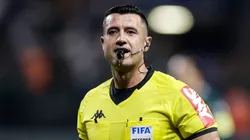 SAO PAULO, BRAZIL - OCTOBER 06: Referee Braulio da Silva Machado looks on during a match between Palmeiras and Coritiba as part of Brasileirao Series A 2022 at Allianz Parque on October 06, 2022 in Sao Paulo, Brazil. (Photo by Alexandre Schneider/Getty Images)