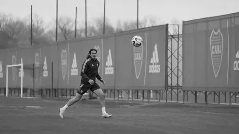 VIDEO | El descomunal golazo que hizo Cavani en la práctica de Boca