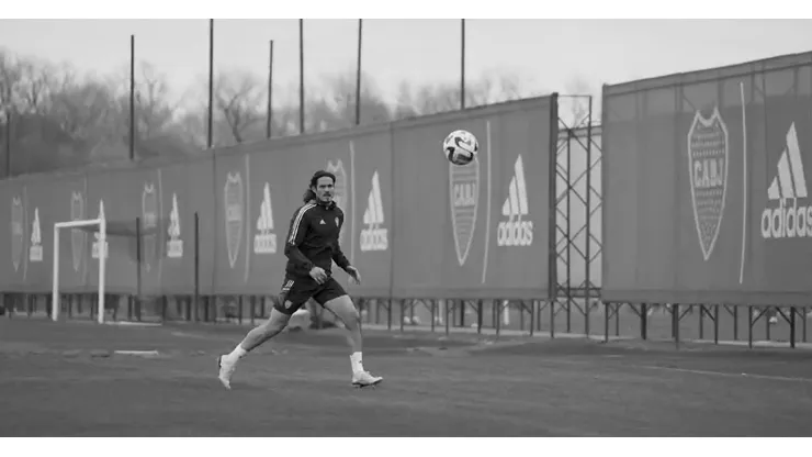 VIDEO | El descomunal golazo que hizo Cavani en la práctica de Boca