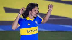 Edinson Cavani no estará en la visita de Boca a Nacional.