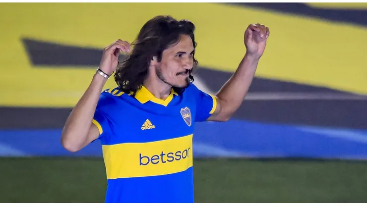 Edinson Cavani no estará en la visita de Boca a Nacional.