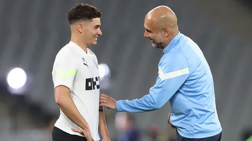 Julián Álvarez será suplente en Manchester City, que chocará ante Sevilla por la Supercopa UEFA