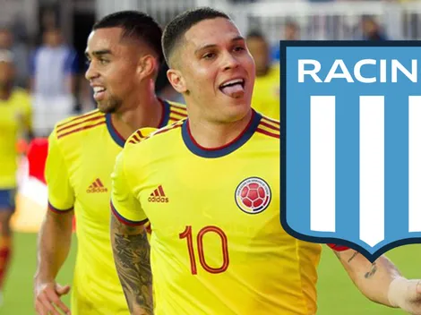 Juanfer Quintero llegó a Argentina y explicó por qué eligió jugar en Racing