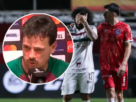 ¿En serio? El reclamo del DT de Fluminense sobre la escalofriante patada de Marcelo