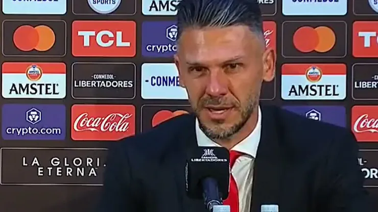 Demichelis se cruzó con un periodista que le reclamó por un cambio en River: "¿A quién saco?"