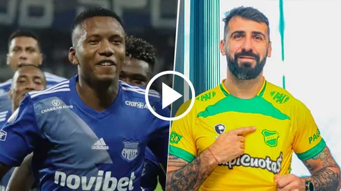 Emelec vs. Defensa por la Copa Sudamericana (Fotos: Prensa clubes).