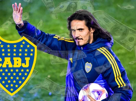 Cavani tenía una oferta desde el fútbol árabe de 10 millones de euros y la rechazó para llegar a Boca