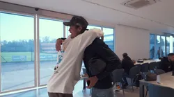 Boca mostró detalles de cómo fue el encuentro entre Cavani y Benedetto: ¿Qué se dijeron?