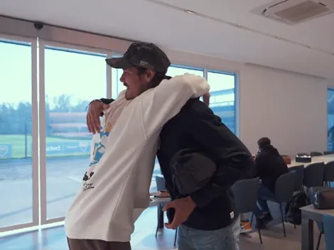 Boca mostró detalles de cómo fue el encuentro entre Cavani y Benedetto: ¿Qué se dijeron?